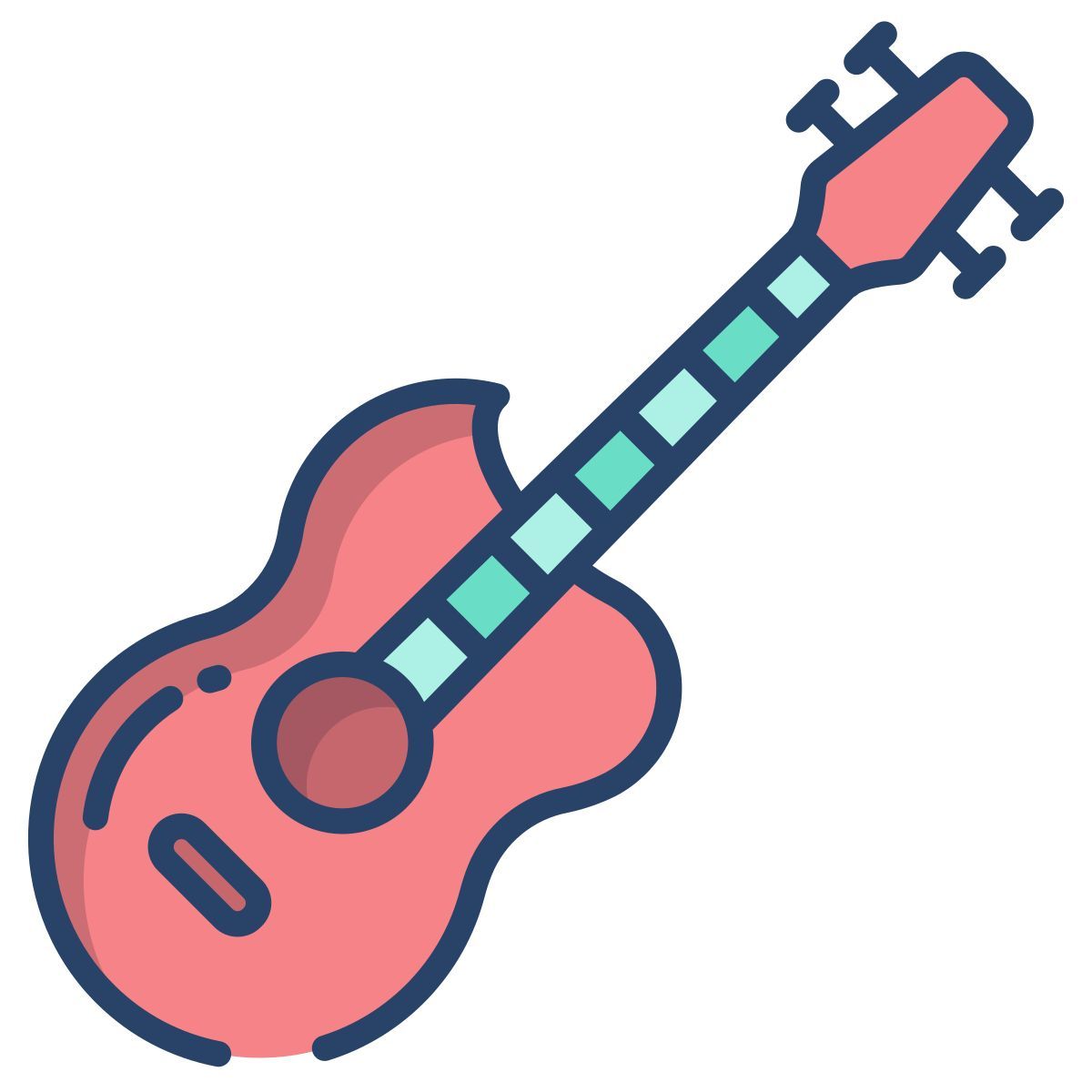 electric guitar icon