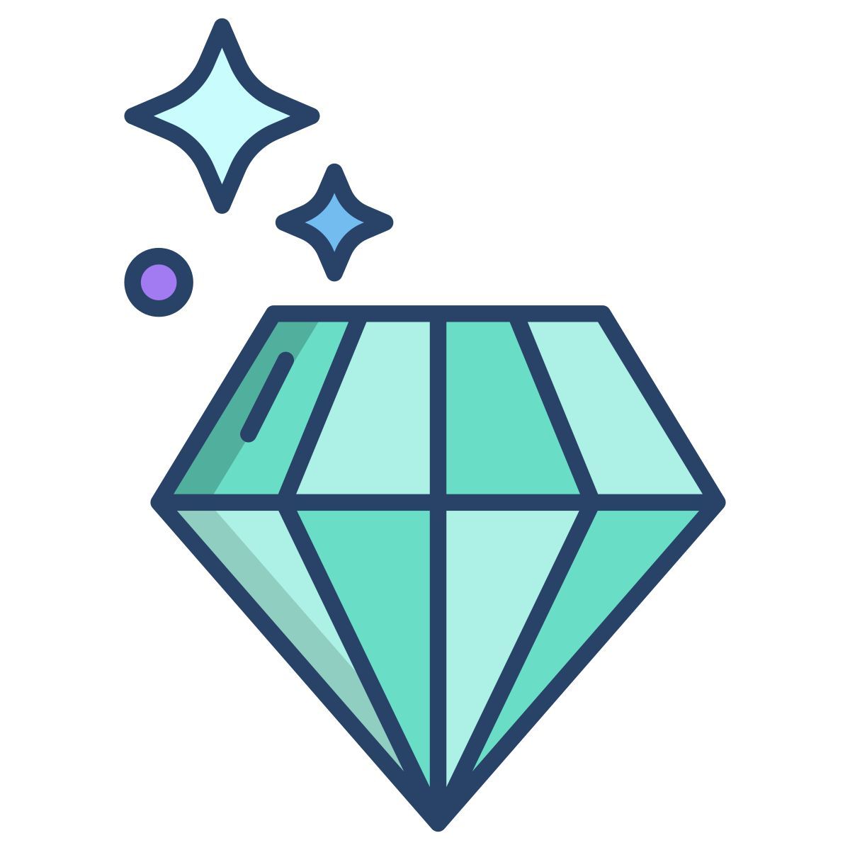 elegant sheen icon