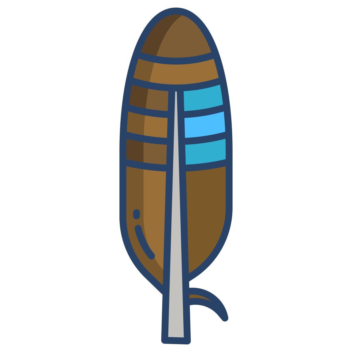 eurasian jay feather icon