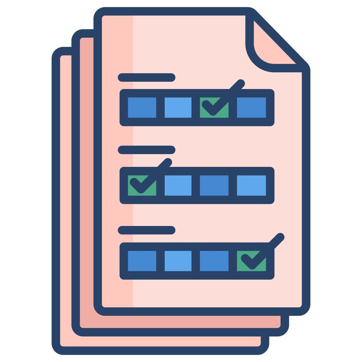 exam paper icon