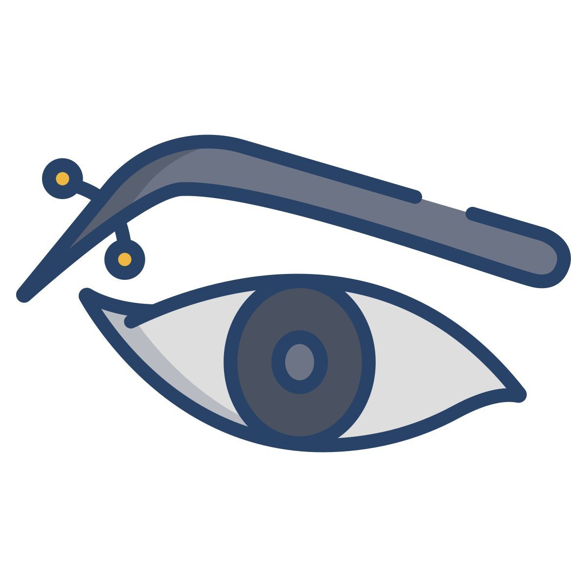 eyebrow piercing icon