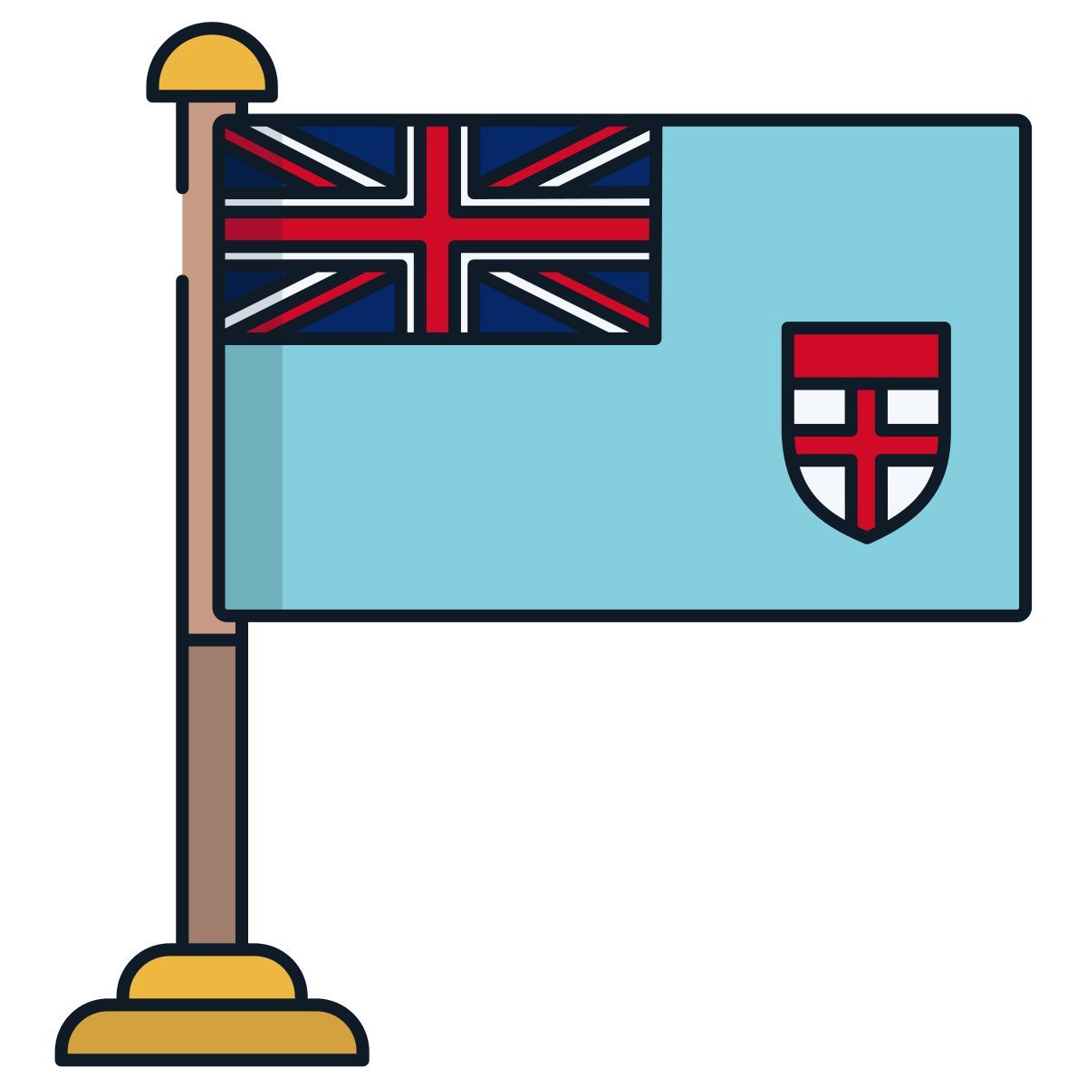 drapeau des fidji icon