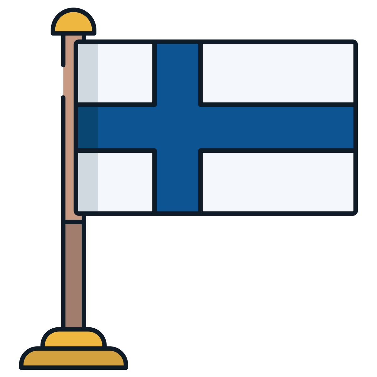finland flag icon