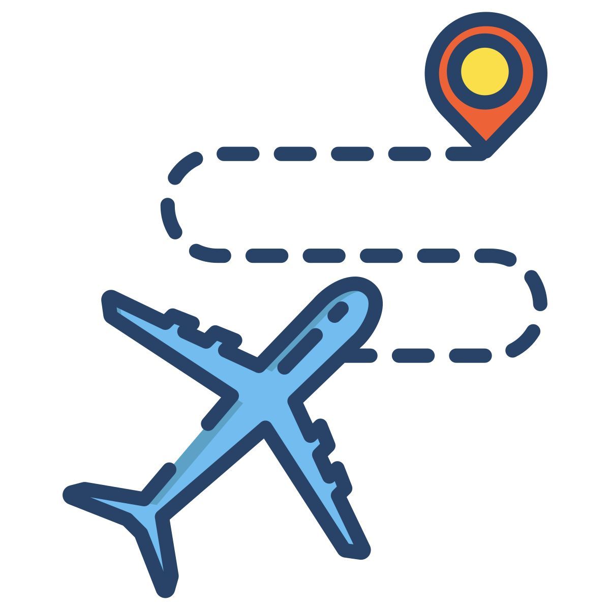flight route icon