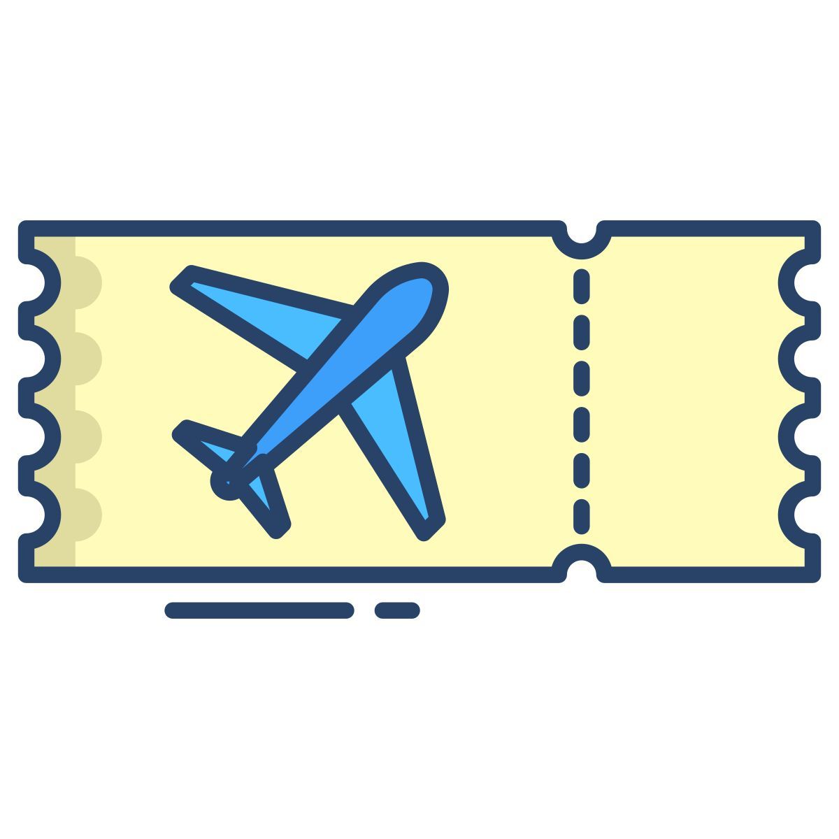 flight ticket icon