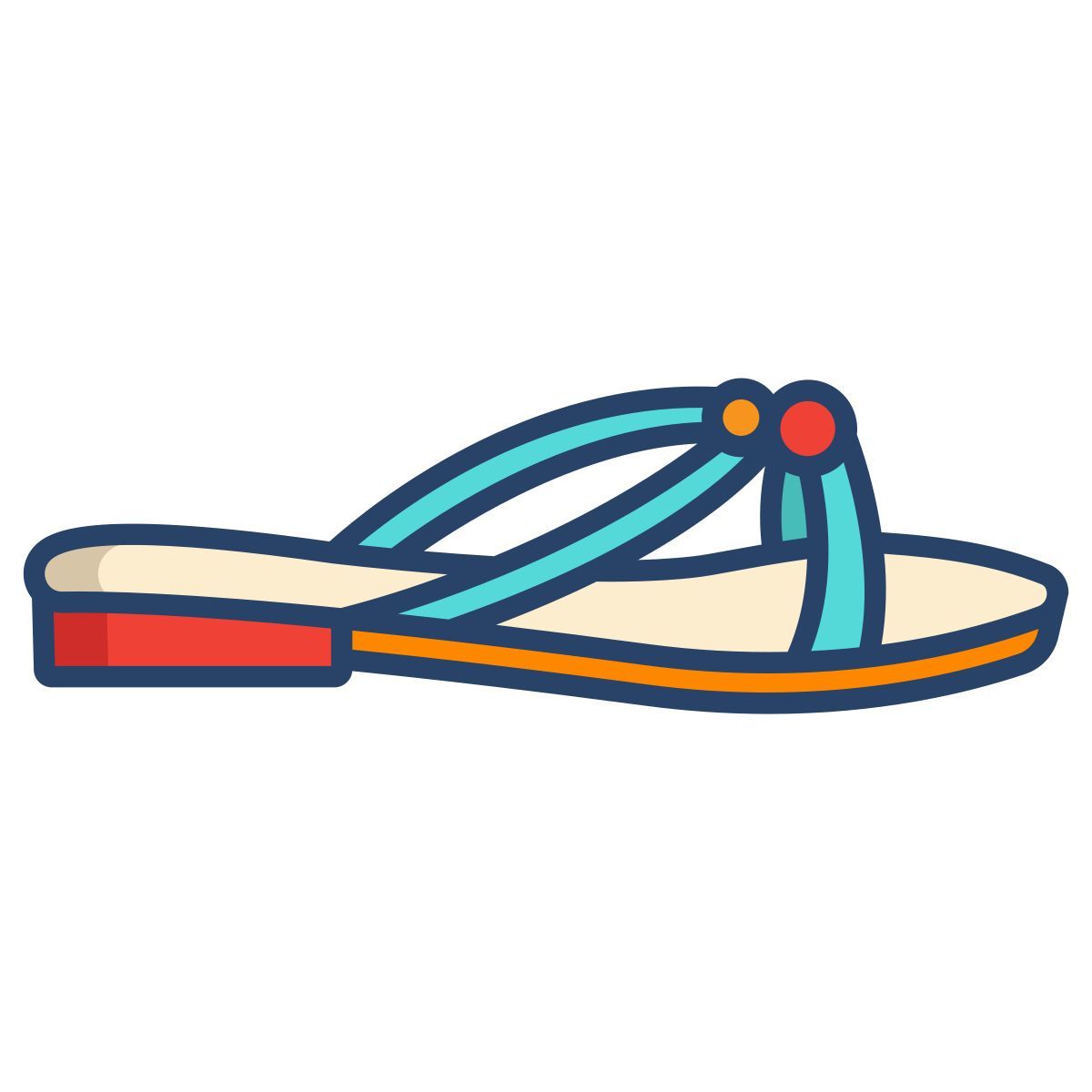flip flop icon