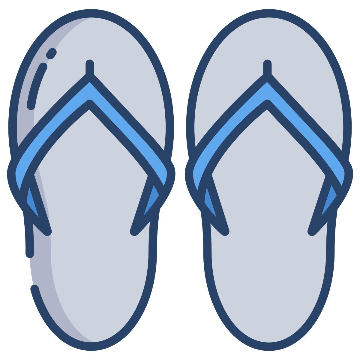 flip flops icon
