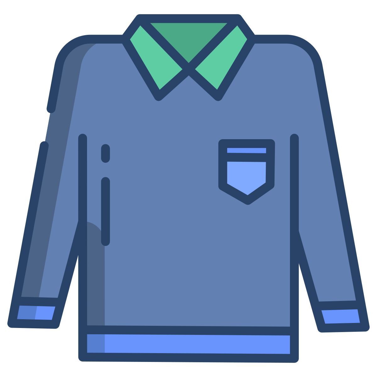 formal shirt icon
