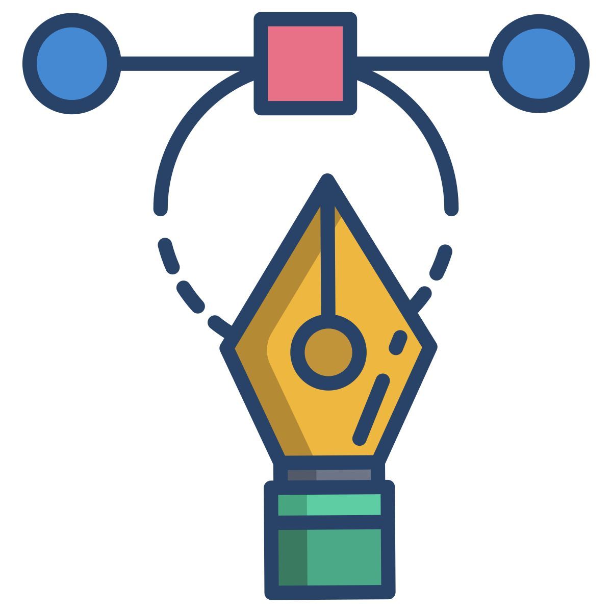 pluma estilográfica icon