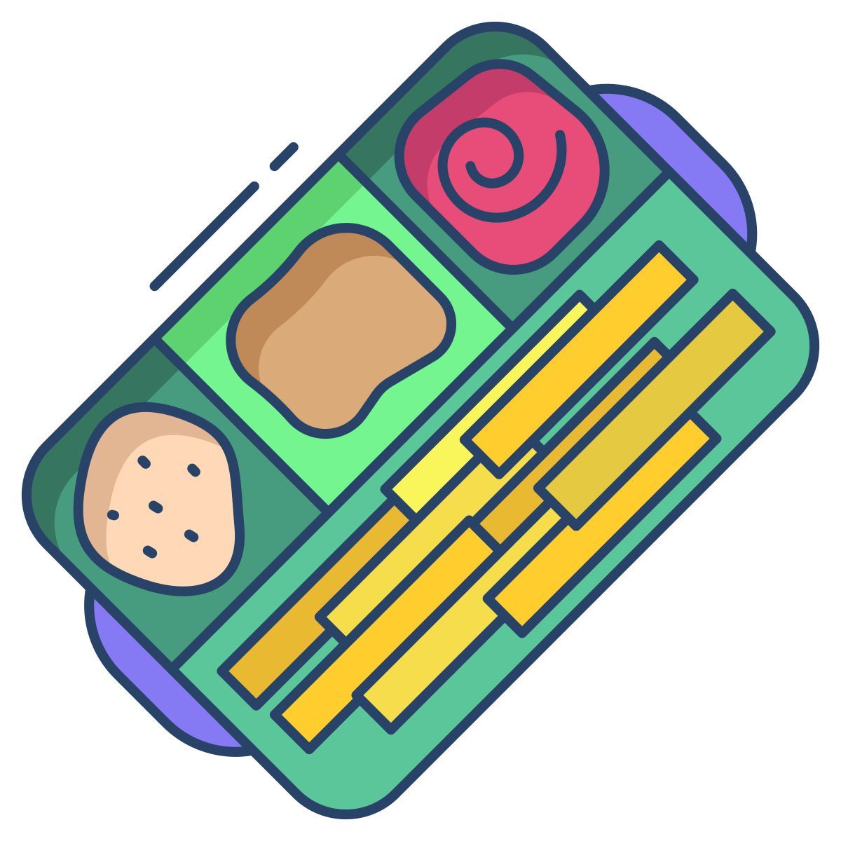 fries and ketchup icon