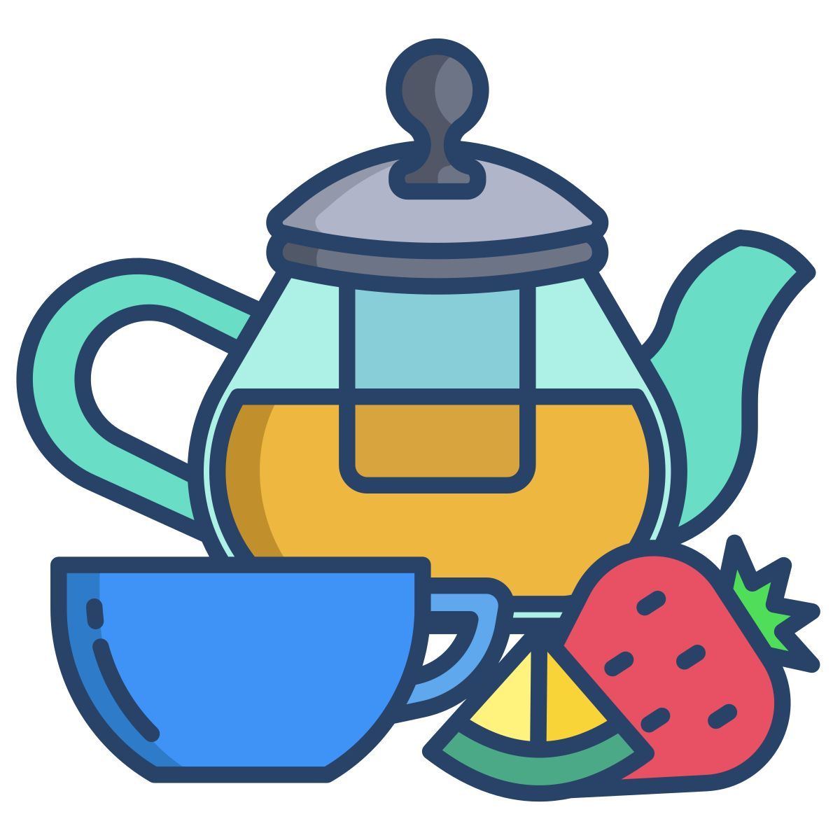 fruit tea icon
