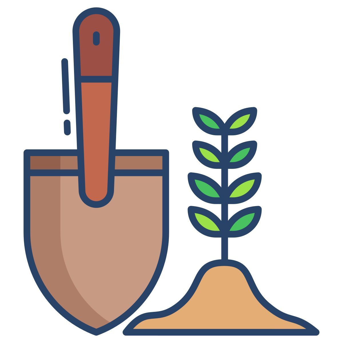 garden trowel icon