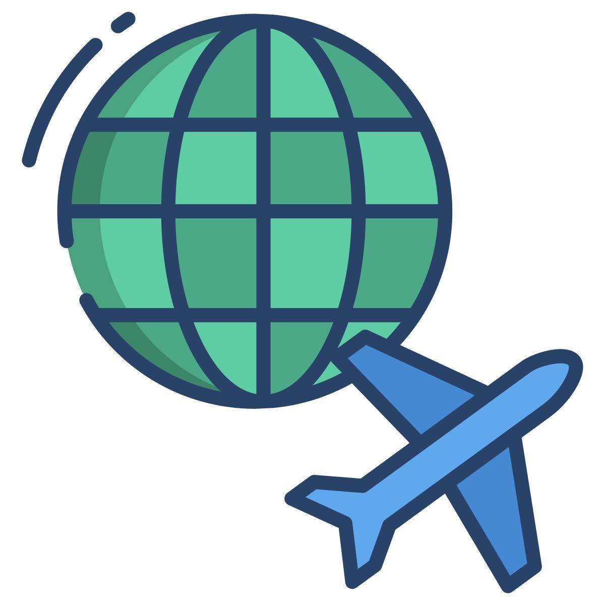 trasporto globale icon