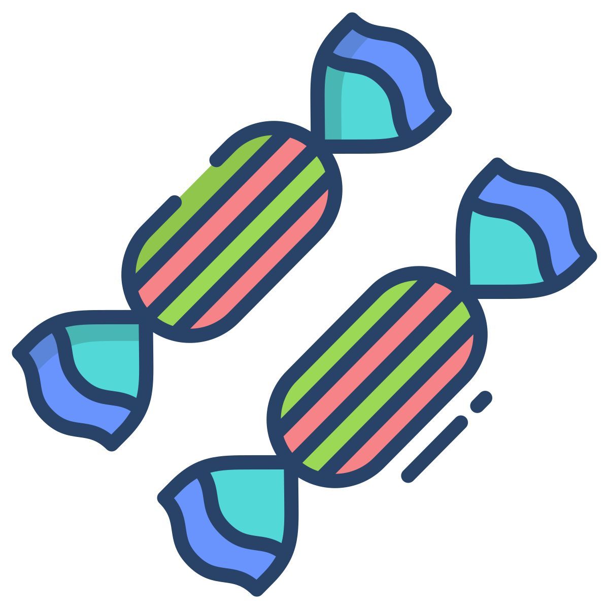 hard candy wrapped icon