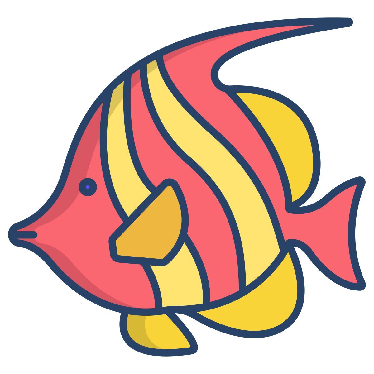 henichous acquimnatus fish icon