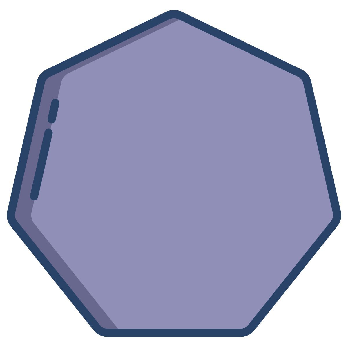 heptagon icon