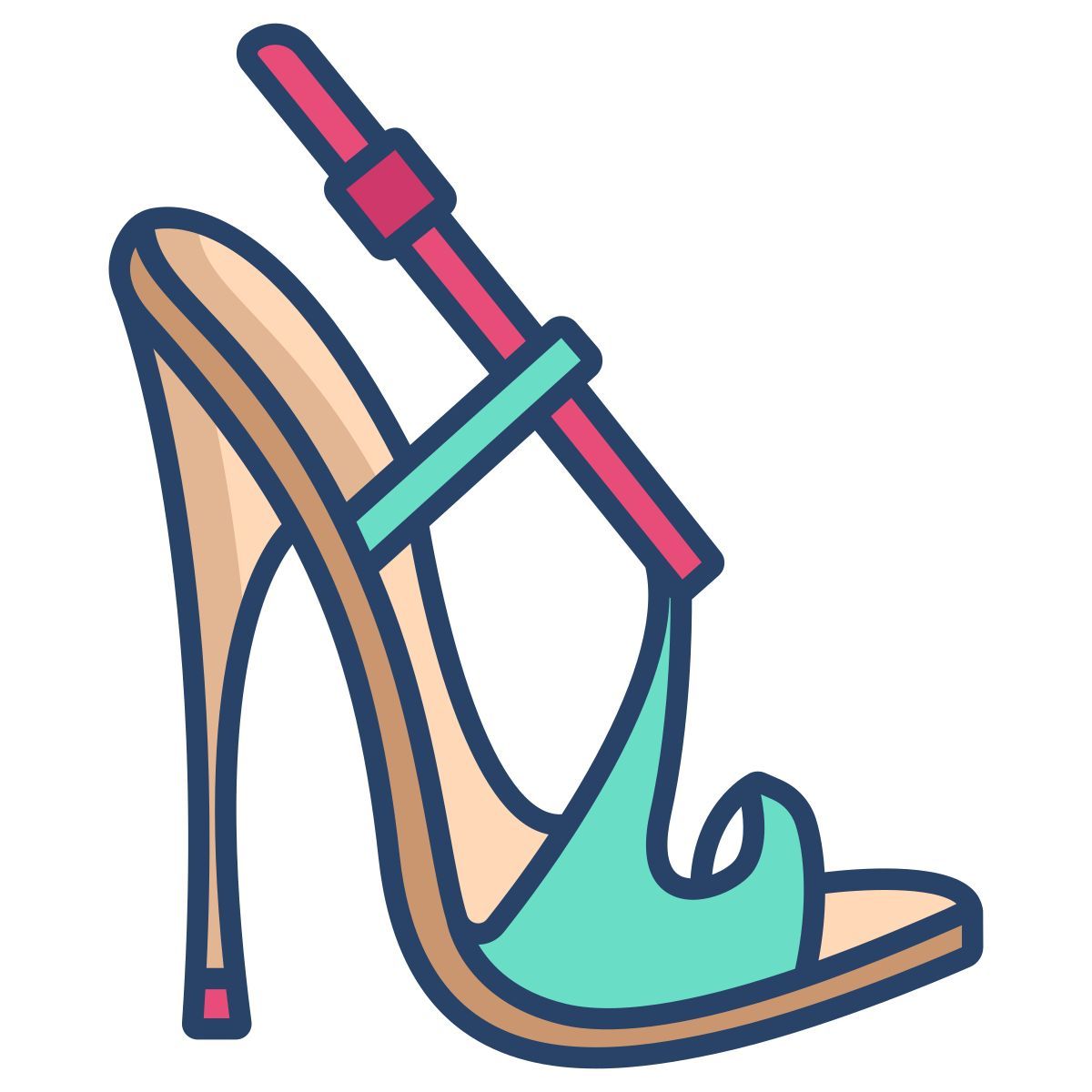 high heel icon