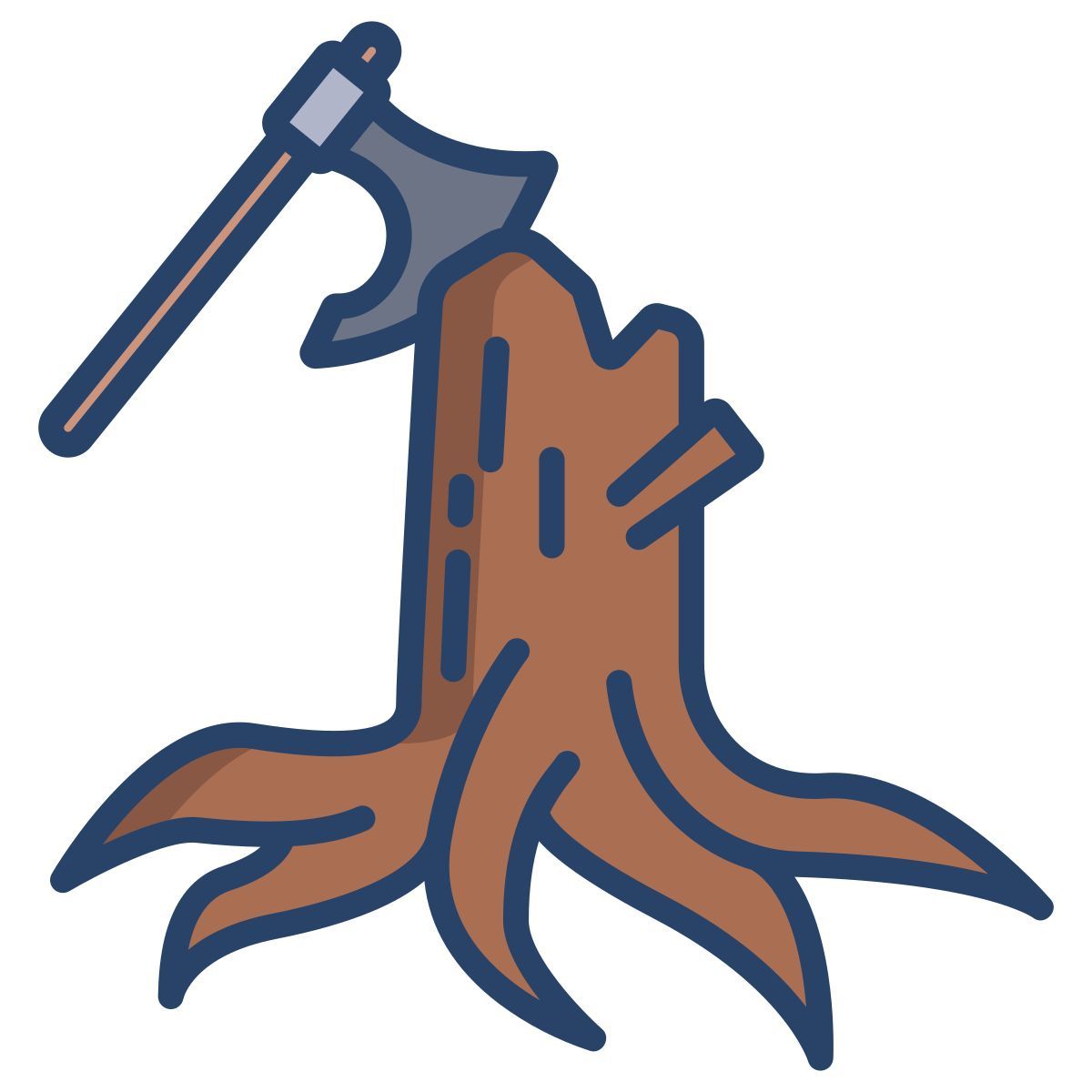 hiking icon