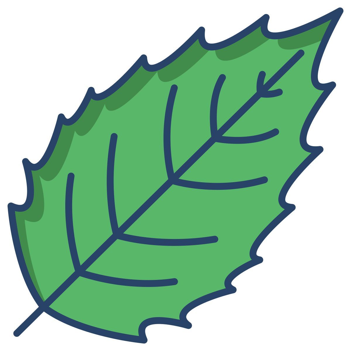 holly leaf icon