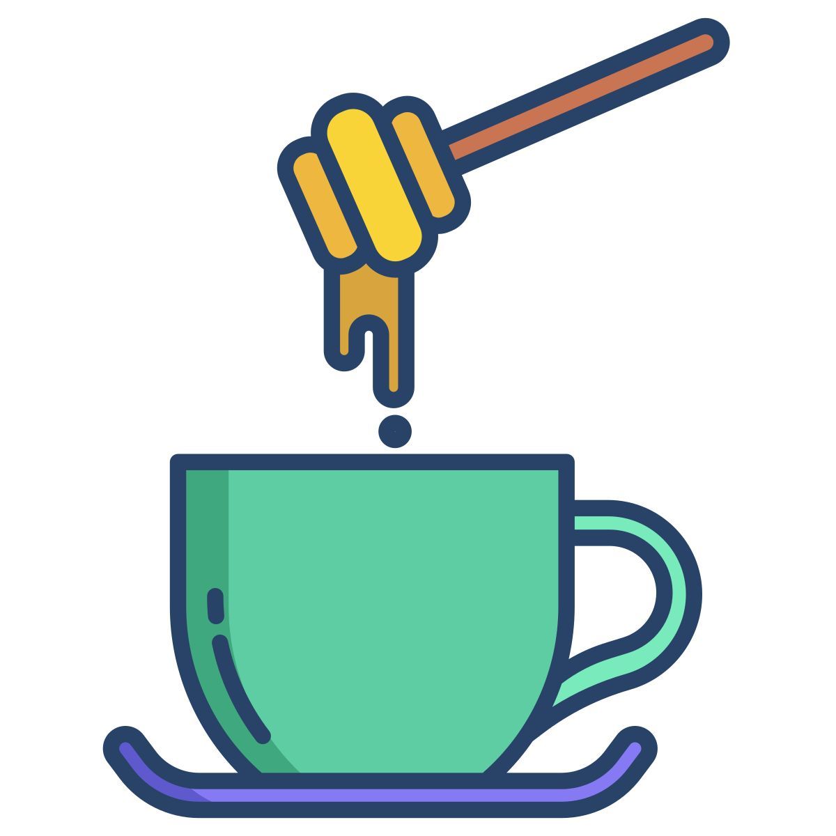 honey lemon tea icon