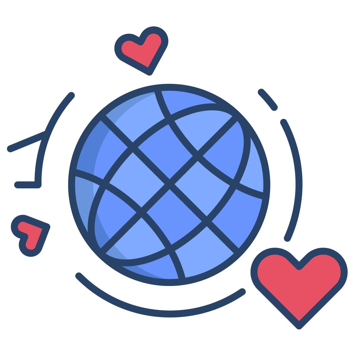 Flitterwochen-Globus icon