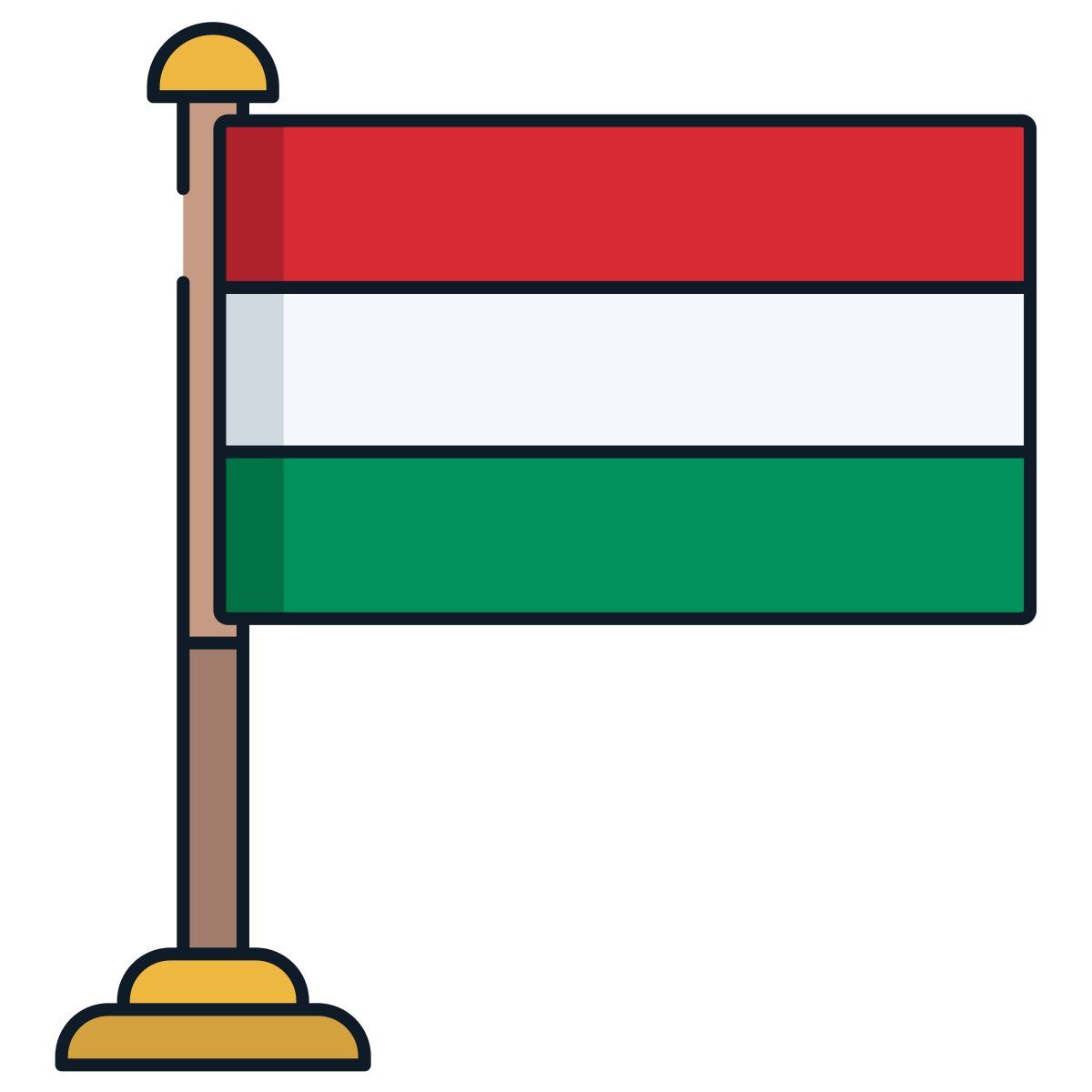 hungary flag icon