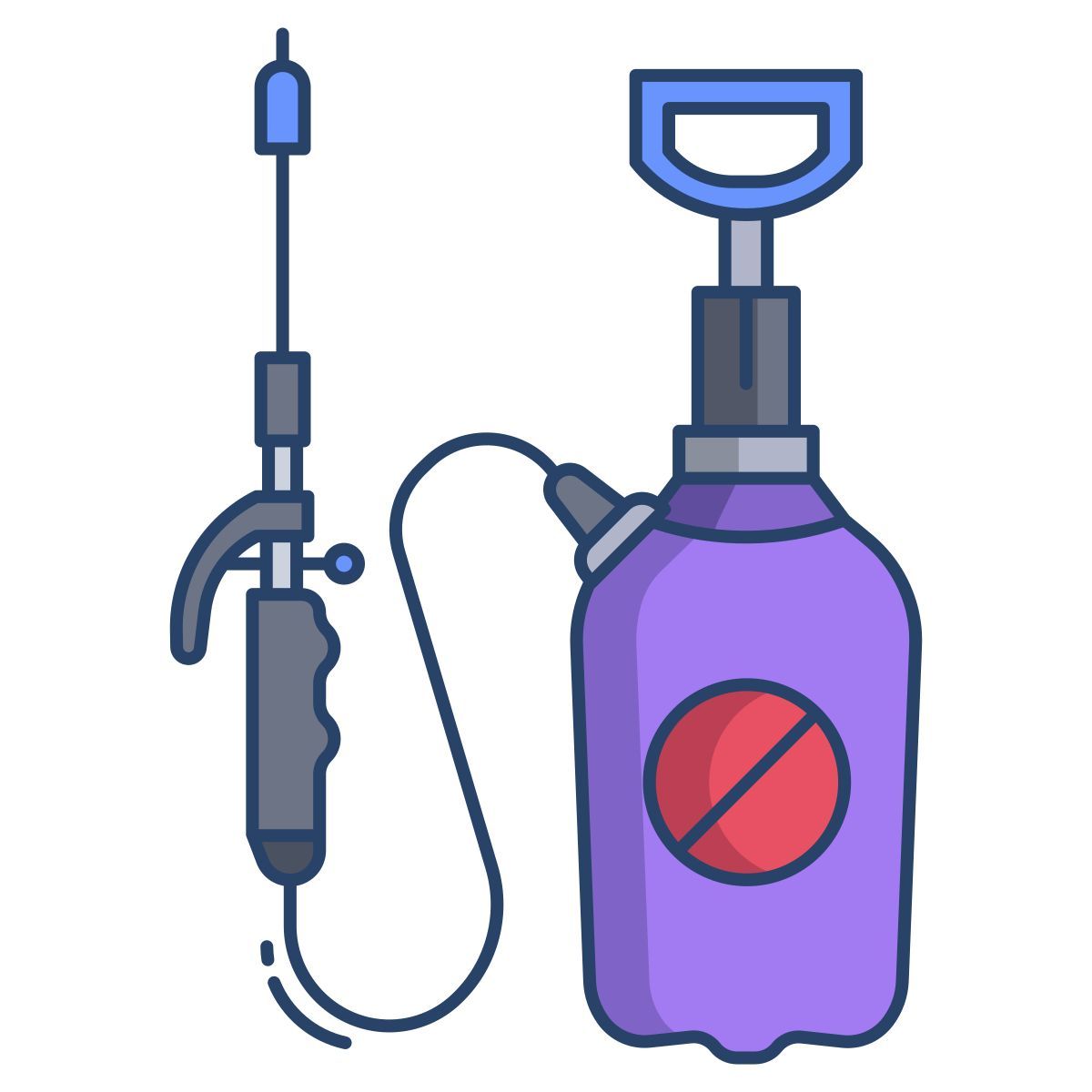 insect spray pump icon