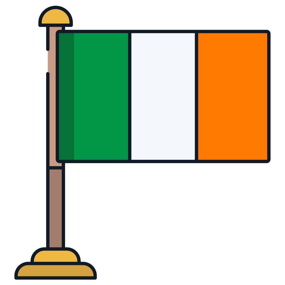bandiera dell'irlanda icon