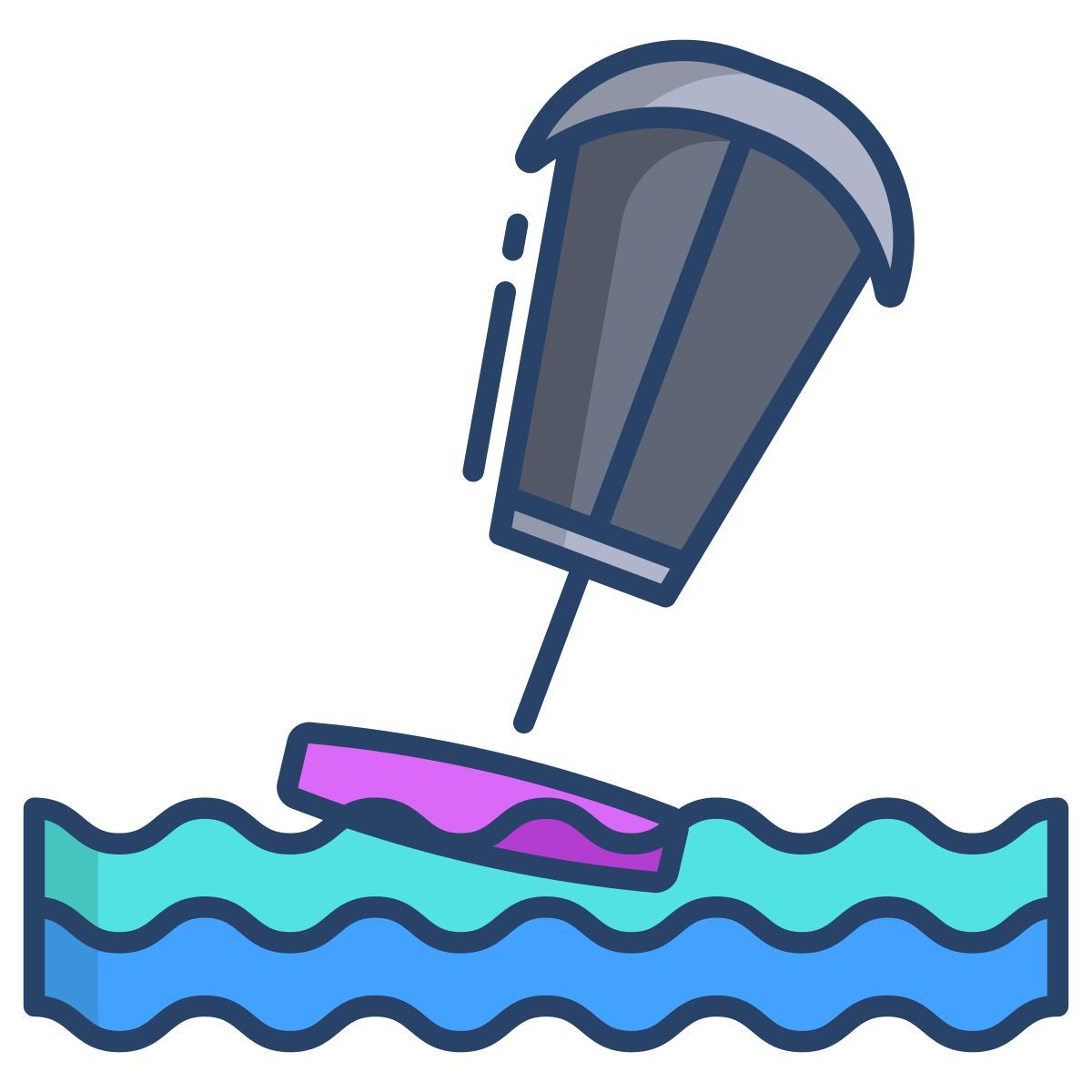 kitesurfing icon