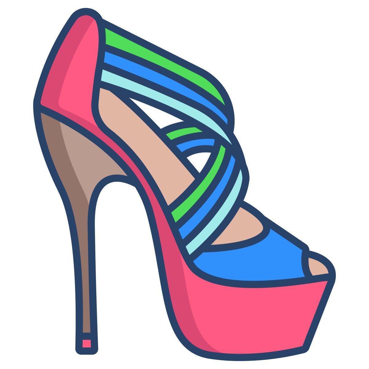 knee boot icon