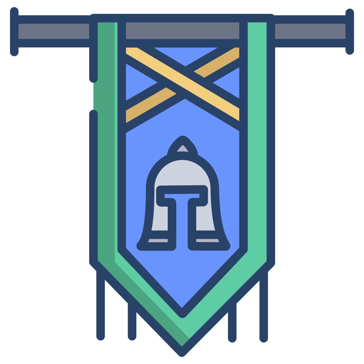 knight flag icon