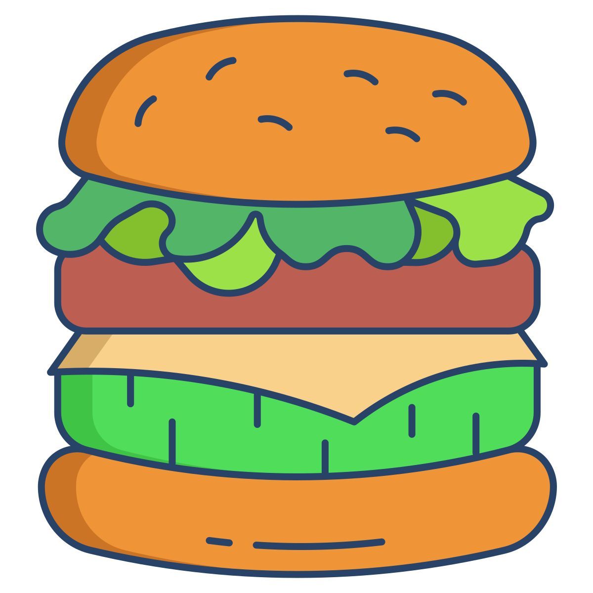 Hambúrguer de cordeiro com salada de rabanete icon