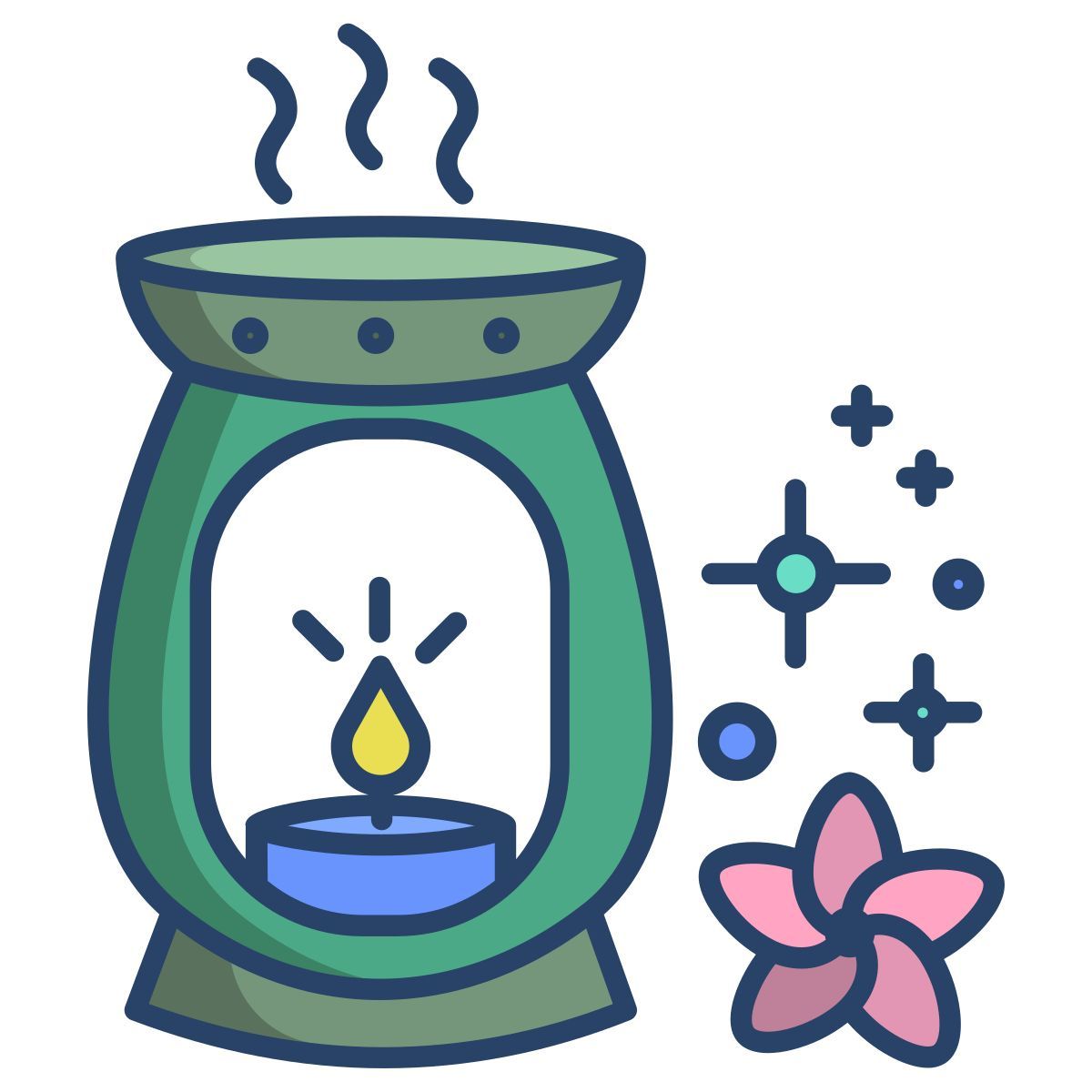 lamp therapy icon