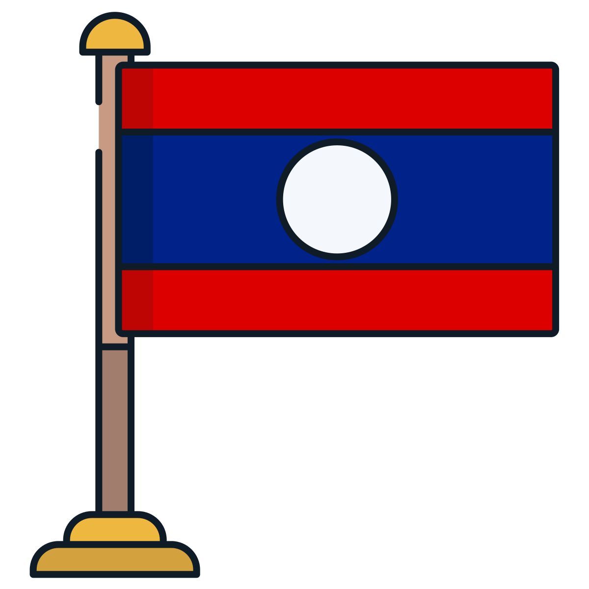laos flag icon