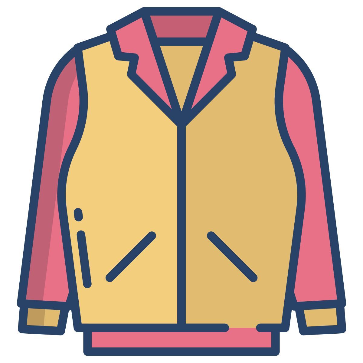 leather jacket icon