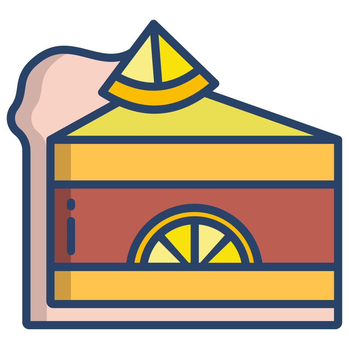 lemon pastry icon
