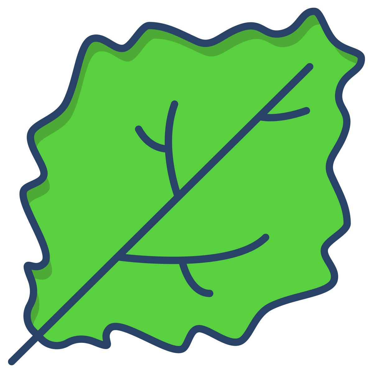 lettuce leaf icon