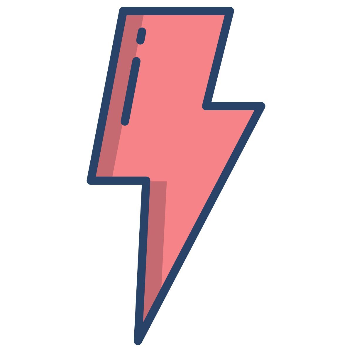 lightning strike icon