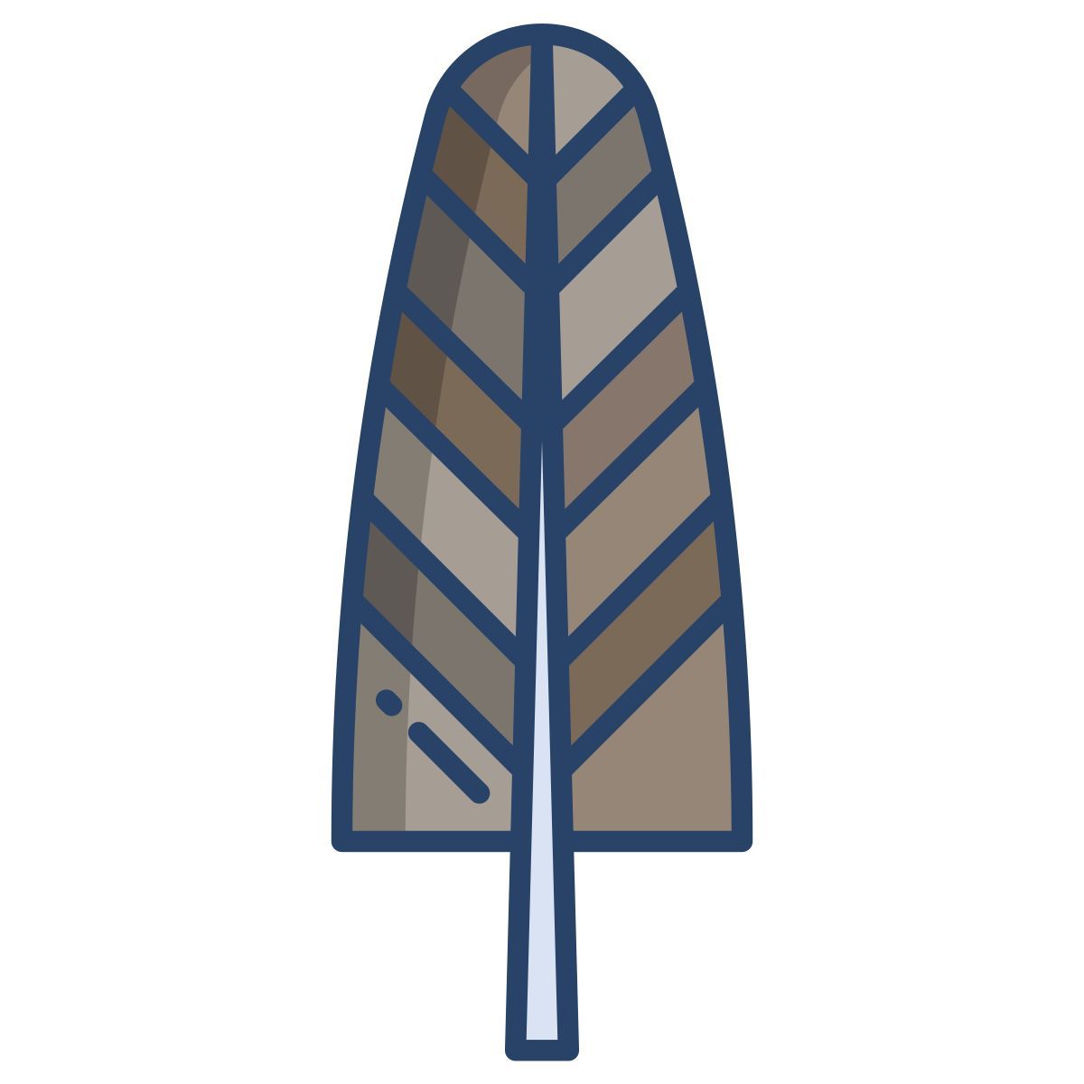 long eared owl feather icon