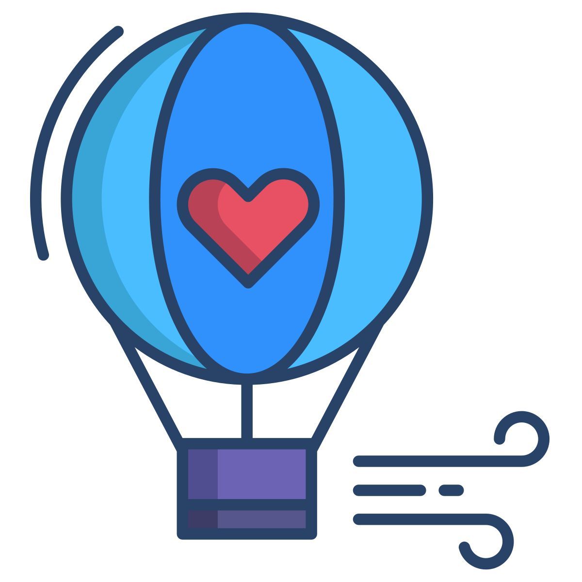 love balloon icon
