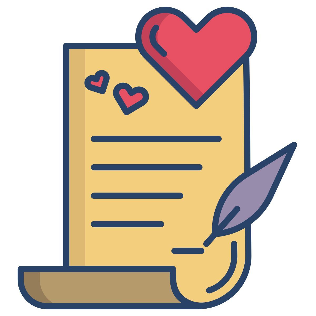 love journal icon