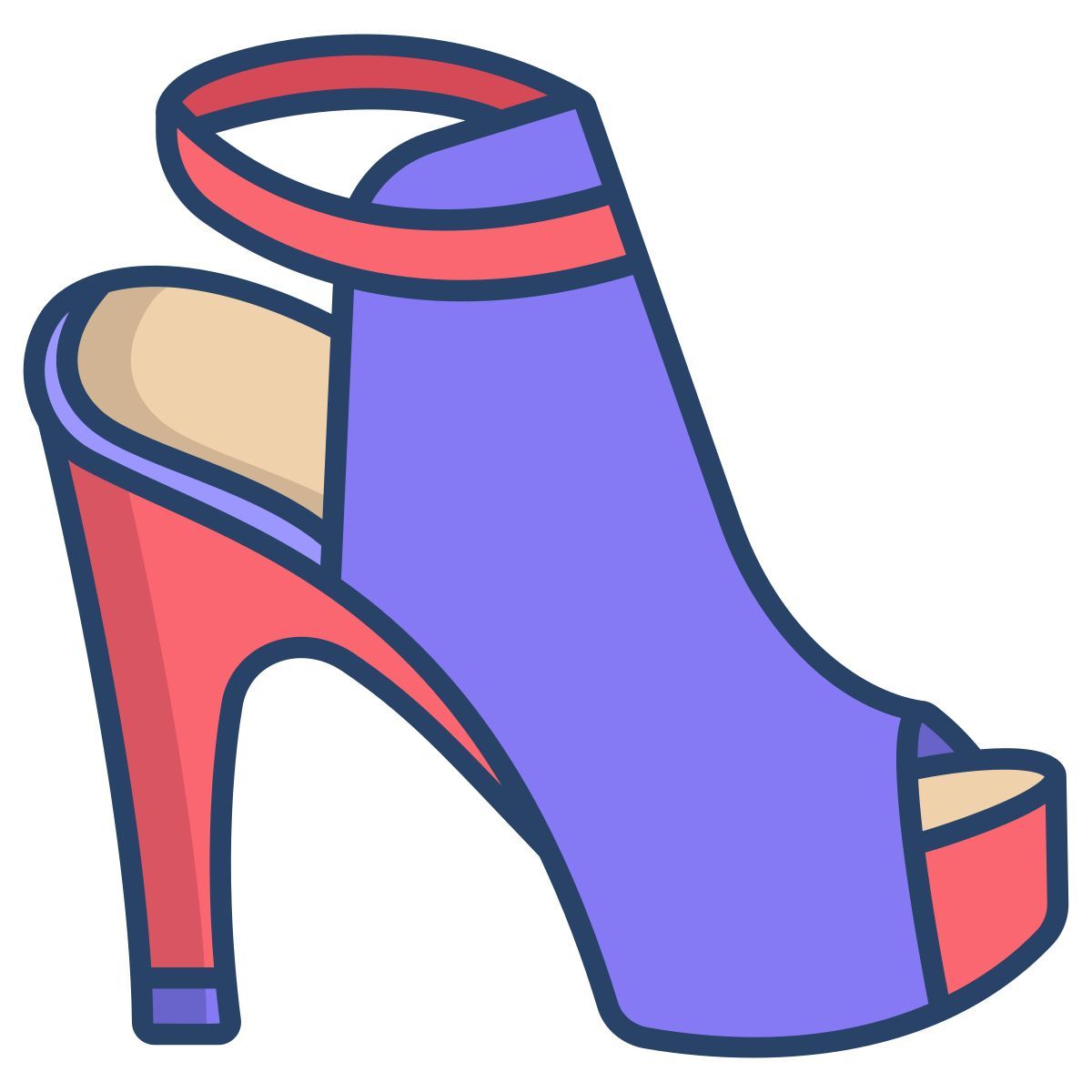 low heel icon