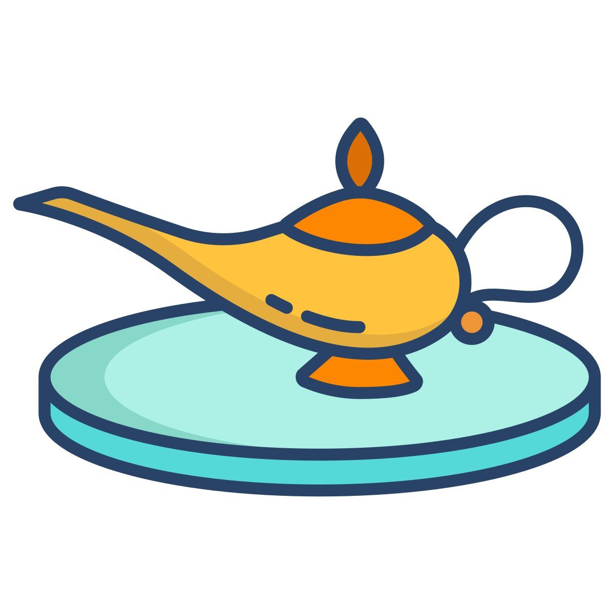 magic lamp icon
