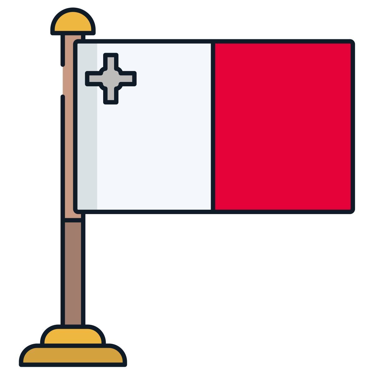 malta flag icon