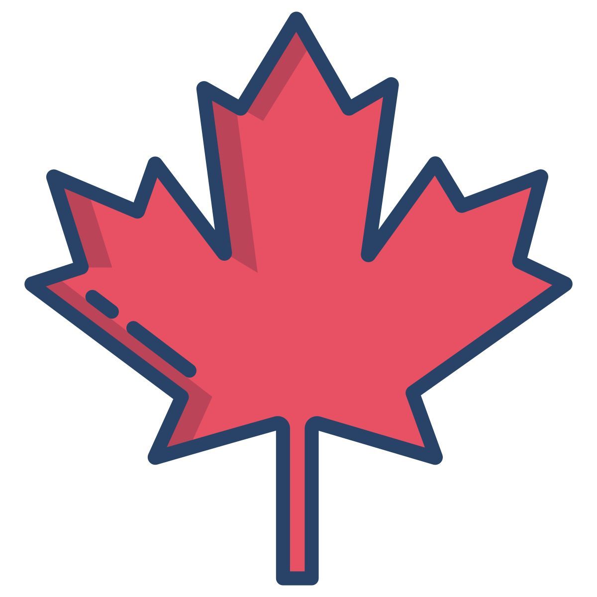 maple leaves icon