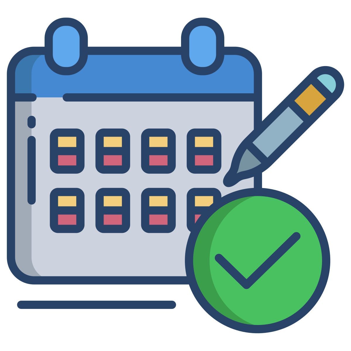 mark calendar icon
