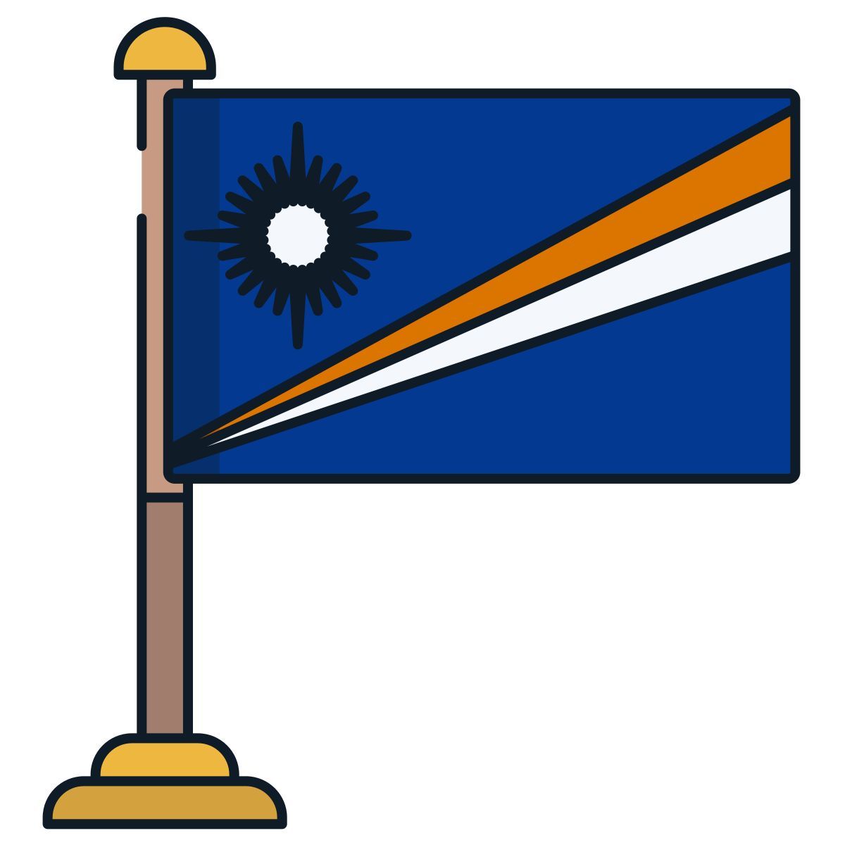marshall islands flag icon