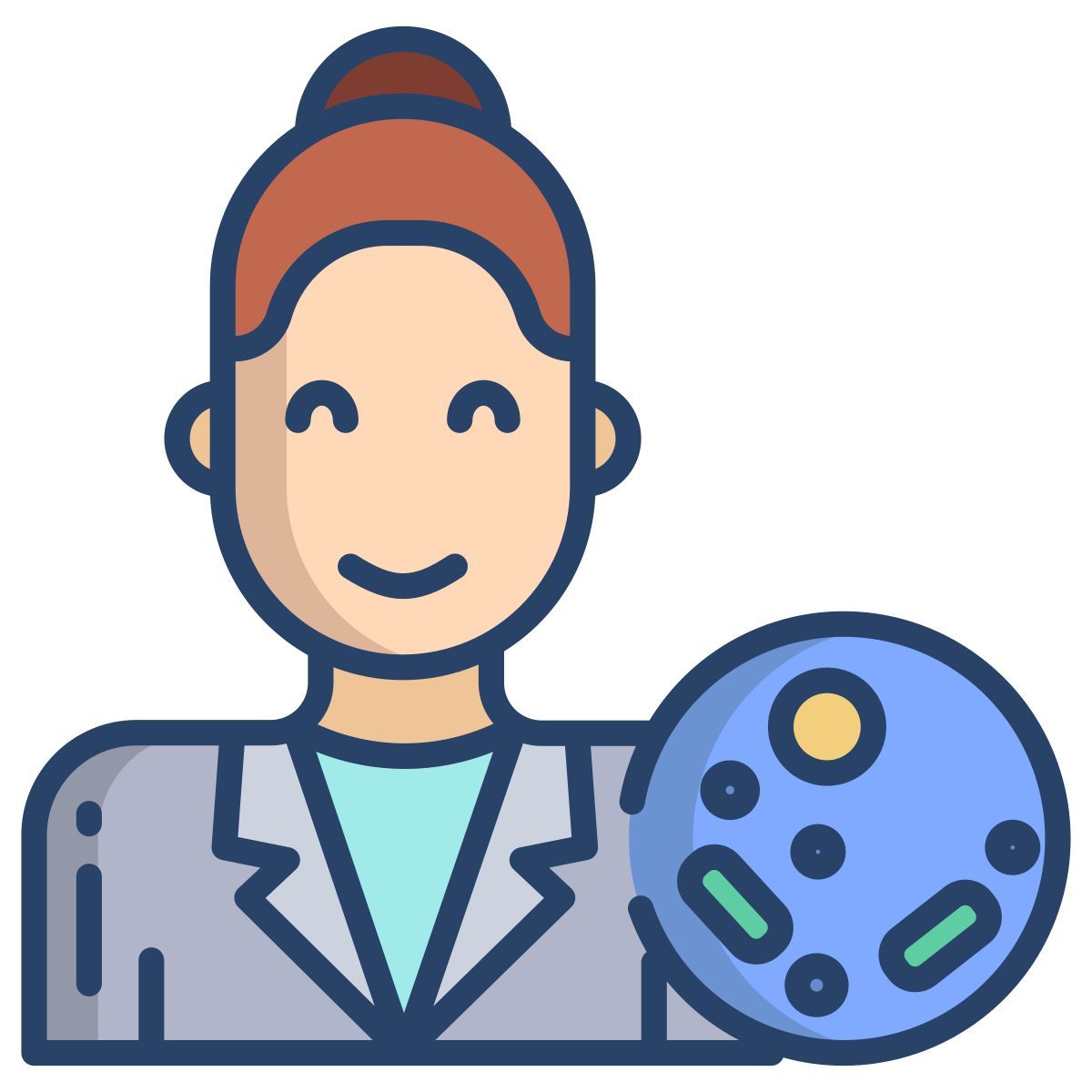 microbiologist icon