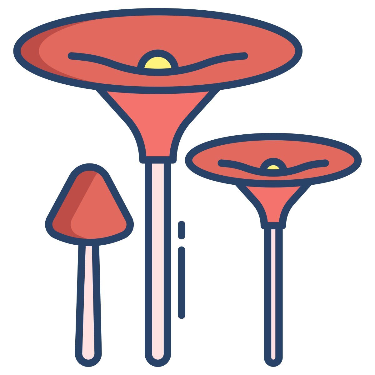 milk mushrooms icon