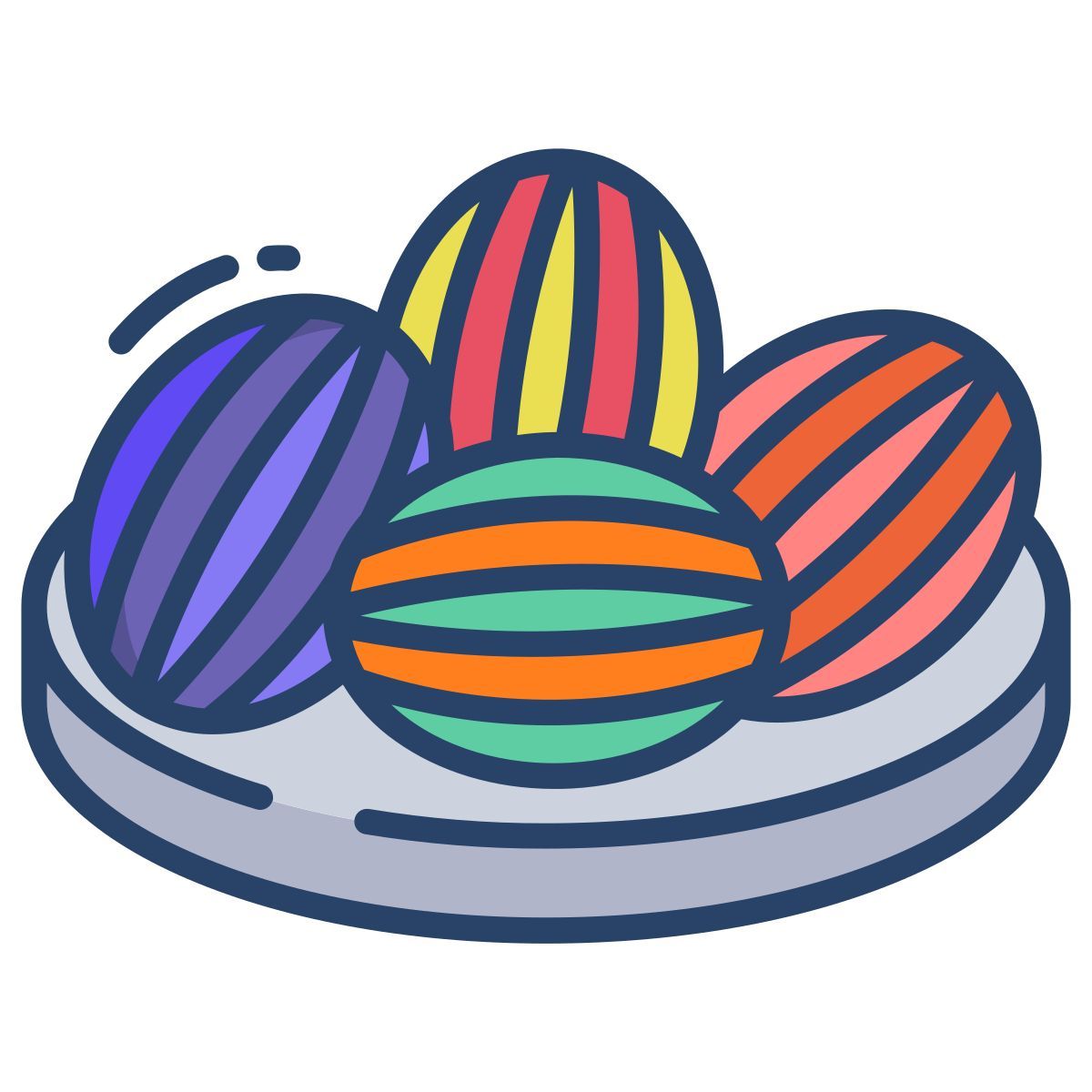 mix fruit candy icon